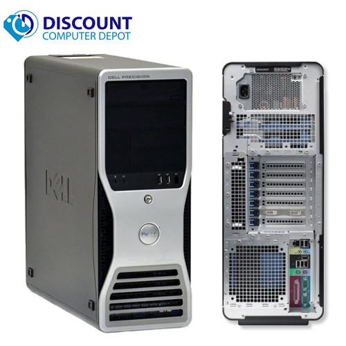 Dell Precision T7500 Win 10 Pro Workstation Computer Quad Core